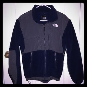 Men’s Navy Blue/Gray The North Face Denali Coat